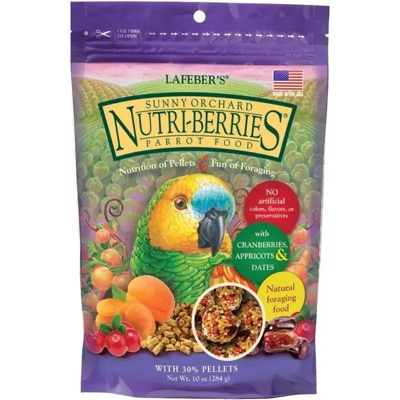 Nutri-Berries Verger Ensoleillé Perroquet 284gr - Lafeber's Nutri-Berries Verger Ensoleillé Perroquet 284gr - Lafeber's