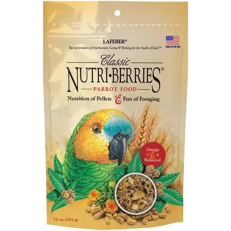 Nutri-Berries Classic Perroquet 284gr - Lafeber's Nutri-Berries Classic Perroquet 284gr - Lafeber's