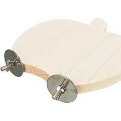 Abri et Plateforme souris/hamsters 21x17cm - Trixie - 6,95 € - Trixie - 4011905621609 - Ornibird SRL