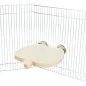Abri et Plateforme souris/hamsters 21x17cm - Trixie Abri et Plateforme souris/hamsters 21x17cm - Trixie