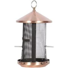 Silo d'alimentation métal double - Kinlys à 27,95 € - Kinlys - 17745 - Oiseaux de la nature