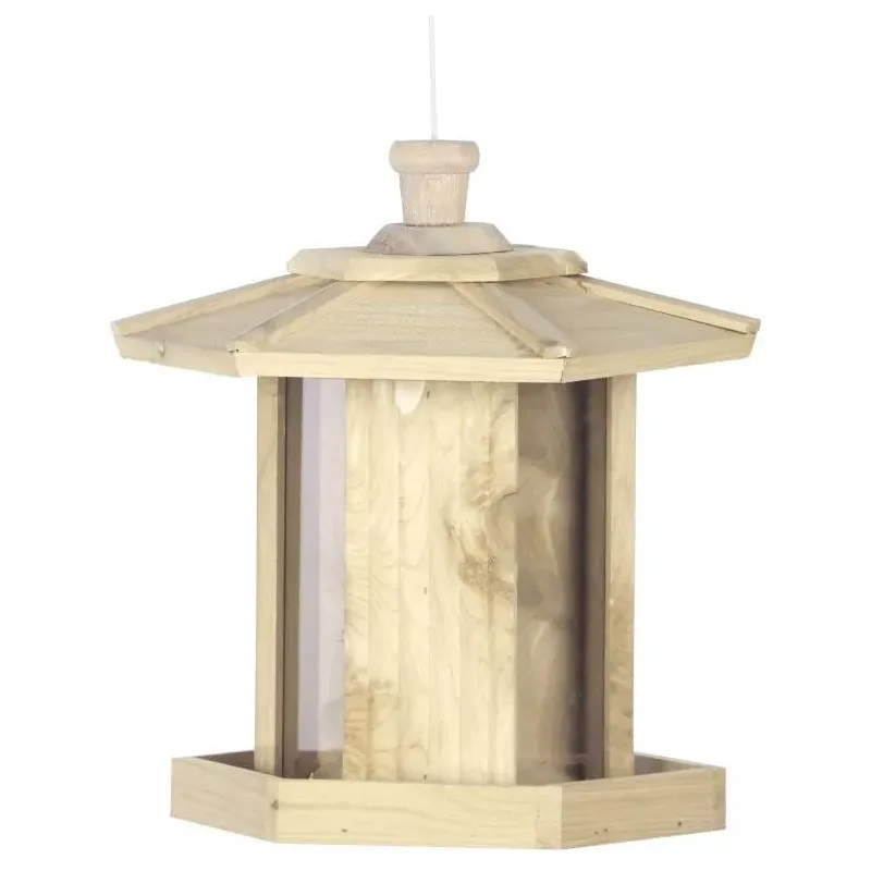 Silo d'alimentation en bois de pin rond Dex - Kinlys