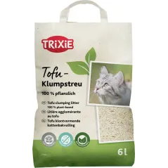 Litière agglomérante au tofu 4,5kg - Trixie à 17,95 € - Trixie - 40251 - Litière pour chat
