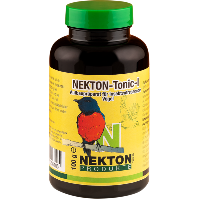 DLC 02/26 Nekton-Tonic-I 100gr - Préparation à la croissance des insectivores - Nekton DLC 02/26 Nekton-Tonic-I 100gr - Préparation à la croissance des insectivores - Nekton