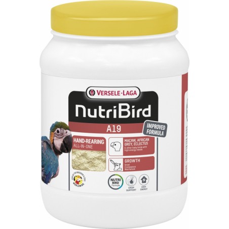 DLC 25/01/26 - A19 - Elevage à la main pour toutes sortes d'oisillons ayant un besoin élevé en énergie 800gr - Nutribird à 17...
