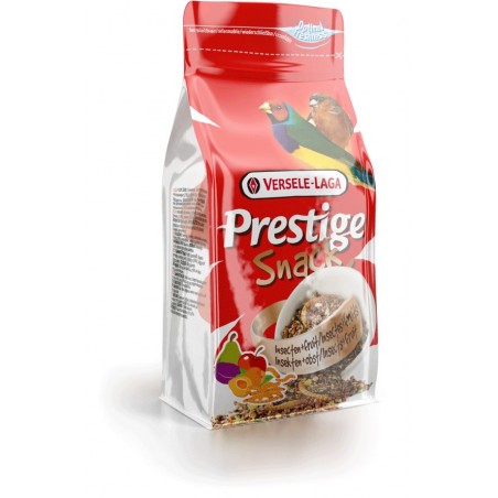 DLC 21/12/25 - Prestige Snack Pinsons 125gr - Mélange gourmand varié à 3,30 € - Versele-Laga - 422257 - Vente Flash
