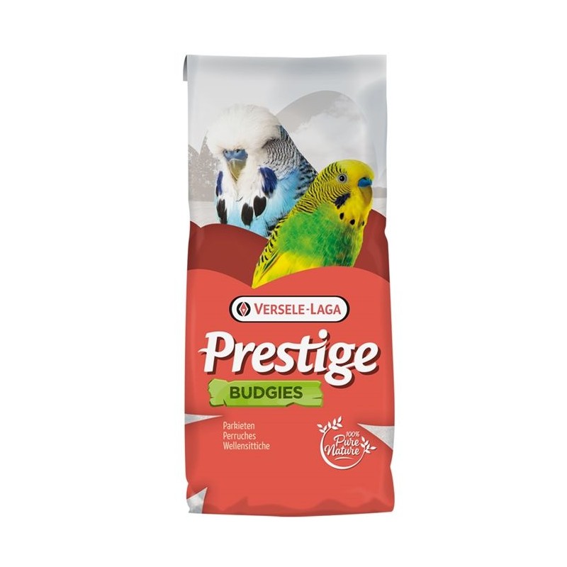 DLC 23/01/26 - Prestige Perruches Gourmet 1kg - Mélange de graines de qualité avec des morceaux de biscuit