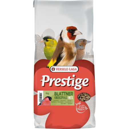 DLC 11/25 - Prestige Blattner Bouvreuil I 4kg - Mélange de graines varié, composé par Matthias Blattner à 23,35 € - Versele-L...