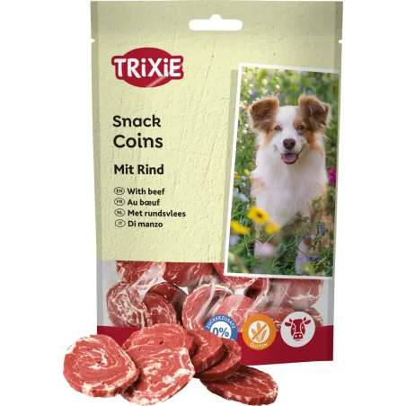 DLC 06/11/25 - Coins au bœuf 100gr - Trixie à 3,50 € - Trixie - 31706 - Vente Flash