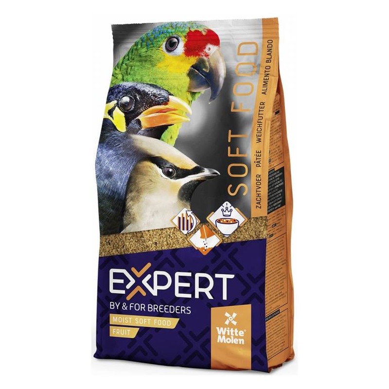 DLC 02/26 Expert Pâtée Fruits 1kg - Witte Molen DLC 02/26 Expert Pâtée Fruits 1kg - Witte Molen
