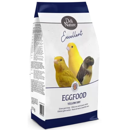 DLC 02/26 Patée aux oeufs jaune sèche 1kg - Deli Nature à 5,10 € - Deli Nature - 040511 - Vente Flash