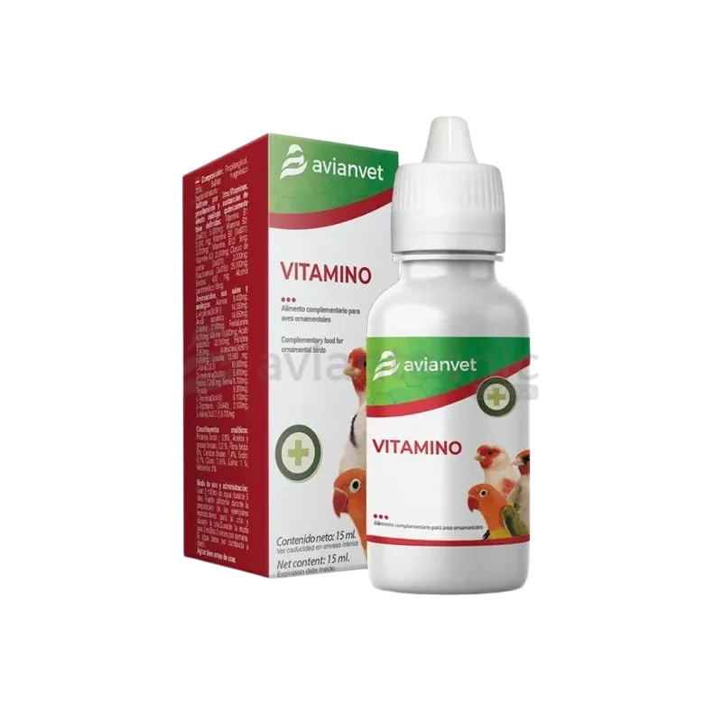Étiquette endommagée - Vitamino liquide 15ml - Avianvet