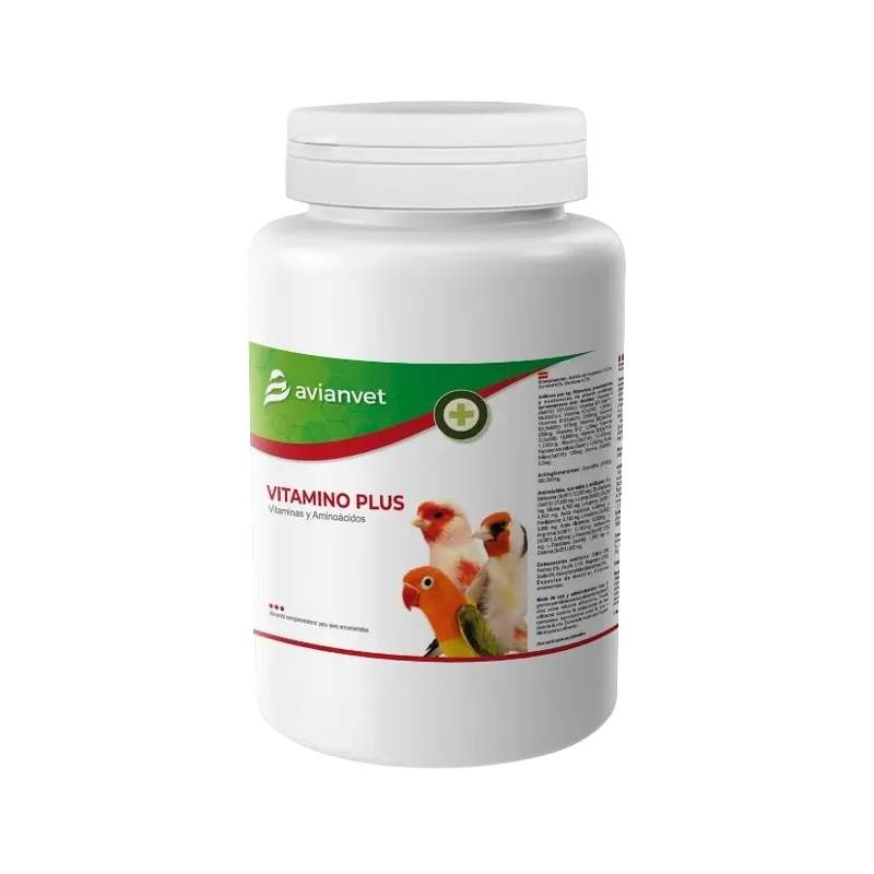Étiquette endommagée - Vitamino Plus 250gr - Avianvet Étiquette endommagée - Vitamino Plus 250gr - Avianvet