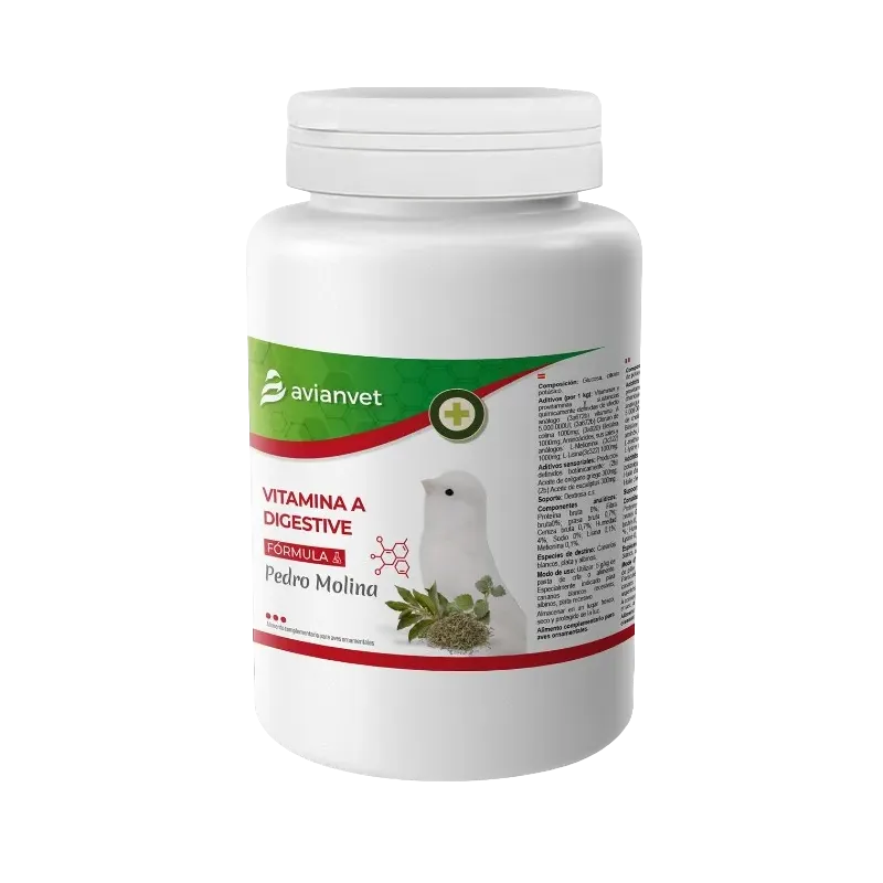 Étiquette endommagée - Vitamina A Digestive 125gr - Avianvet Étiquette endommagée - Vitamina A Digestive 125gr - Avianvet