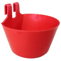 Mangeoire ou Abreuvoir 300ml Rouge à 1,25 € - Gaun - 30145 - Mangeoires