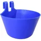 Mangeoire ou Abreuvoir arrondi 300ml Bleu à 1,25 € - Gaun - 30146 - Mangeoires
