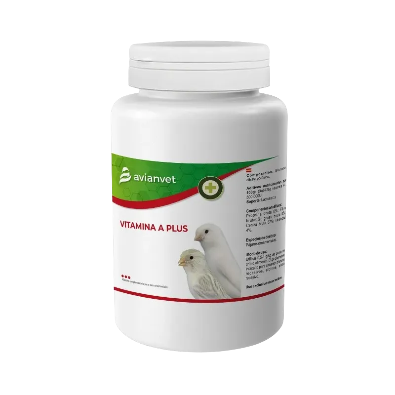 Etiquette Endommagée - Vitamine A Plus 250gr - Avianvet Etiquette Endommagée - Vitamine A Plus 250gr - Avianvet