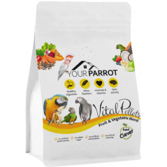 Sac Endommagé - Mélange de fruits & légumes Vital Pellets 10kg - Your Parrot à 69,95 € - Your Parrot - 117302 - Perroquets