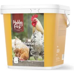 Mix de minéraux et de Vitamine de Ferme 5kg - Hobby First à 15,95 € - Hobby First - 330050 - Poules