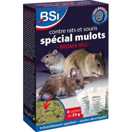 DLC 10/2025 Broma Kill 150g (6x25g) - BSI à 8,95 € - BSI - 64209 - Vente Flash