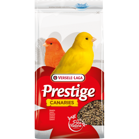 DLC 11/2025 Prestige Canaris 1kg - Mélange de graines de qualité à 4,20 € - Versele-Laga - 421040 - Vente Flash