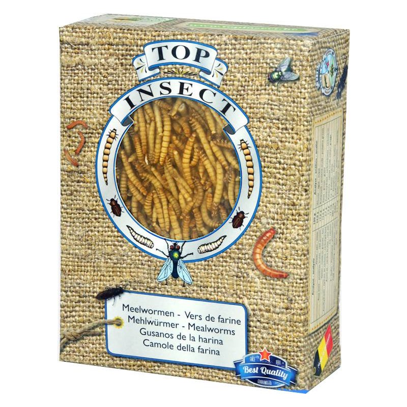 Mealworms (insect frozen) 420gr - Top Insect TOPINS-VFAR Nusect Top Insect 9,90 € Ornibird