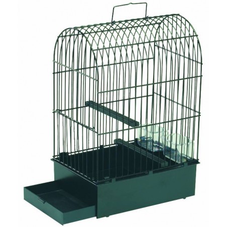 Cage pour York avec tiroir en plastique 24x16x36cm - 2G-R à 20,70 € - 2G-R - ART-019 - Cages pour expositions