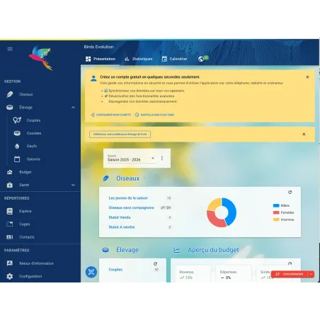 Ornibird SRL - Accueil