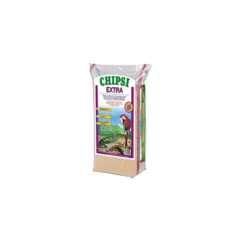 Copeaux de Hêtre broyé 8mm Extra XXL 15kg - Chipsi Copeaux de Hêtre broyé 8mm Extra XXL 15kg - Chipsi