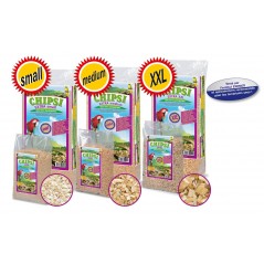 Copeaux de Hêtre broyé 8mm Extra XXL 15kg - Chipsi à 14,50 € - Chipsi - 105133002 - Copeaux