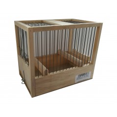 Cage de chant en bois 21x24x16cm - 15,95 € - Grizo - 5400170007987 - Ornibird SRL