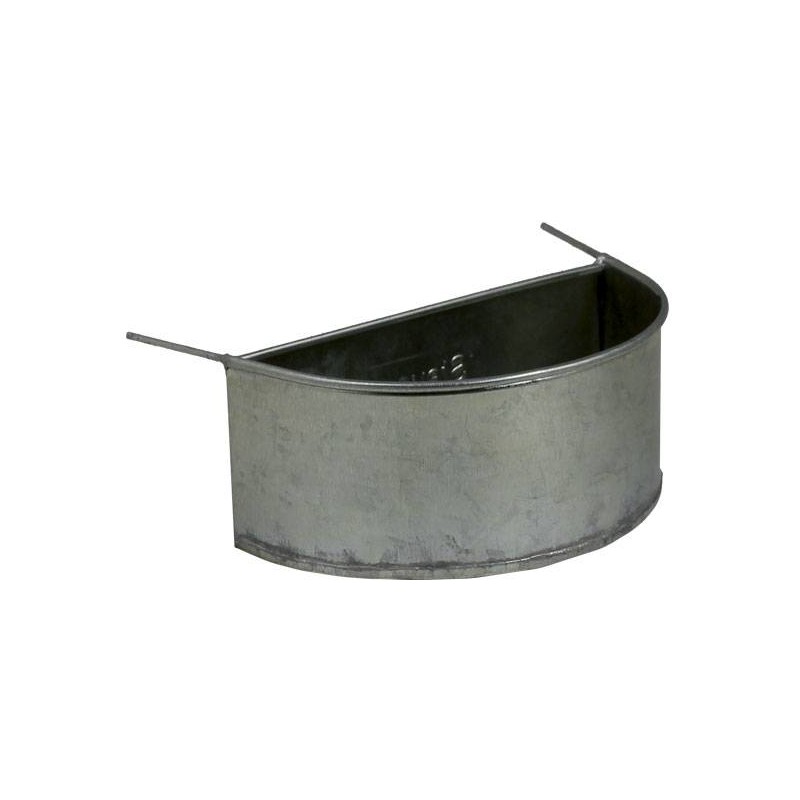 Bac demi rond galvanisé Bac demi rond galvanisé