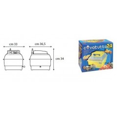 Incubateur couveuse Covatutto 24 Eco - Novital - 274,00 € - Novital - 8010213970160 - Ornibird SRL
