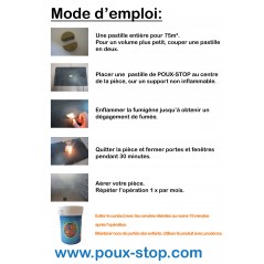Kit de 42 Fumigènes Anti-Poux avec présentoir offert - 3 Pastilles - Poux-Stop POUX-STOP-KIT Poux Stop 560,00 € Ornibird
