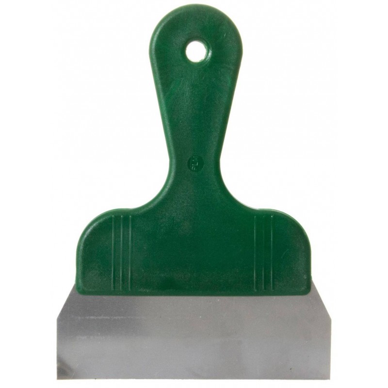 Grattoir 16cm manche vert en plastique Grattoir 16cm manche vert en plastique
