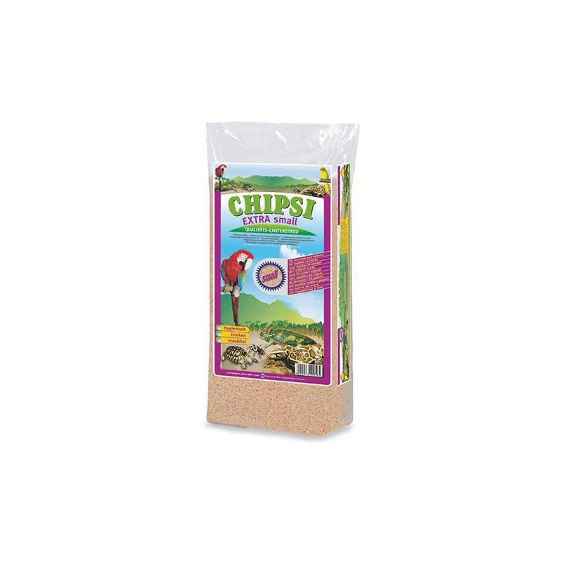 Copeaux de Hêtre broyé 3mm Extra Small 15kg - Chipsi Copeaux de Hêtre broyé 3mm Extra Small 15kg - Chipsi