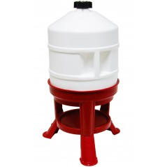 Abreuvoir volaille en plastique sur pieds 30L - Gaun à 49,95 € - Gaun - 24559 - Mangeoires & abreuvoirs