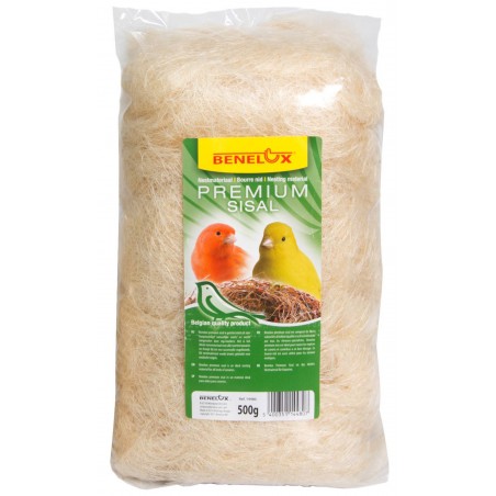 Bourre nid sisal 500gr à 10,95 € - Bevo - 14480 - Matériaux nids
