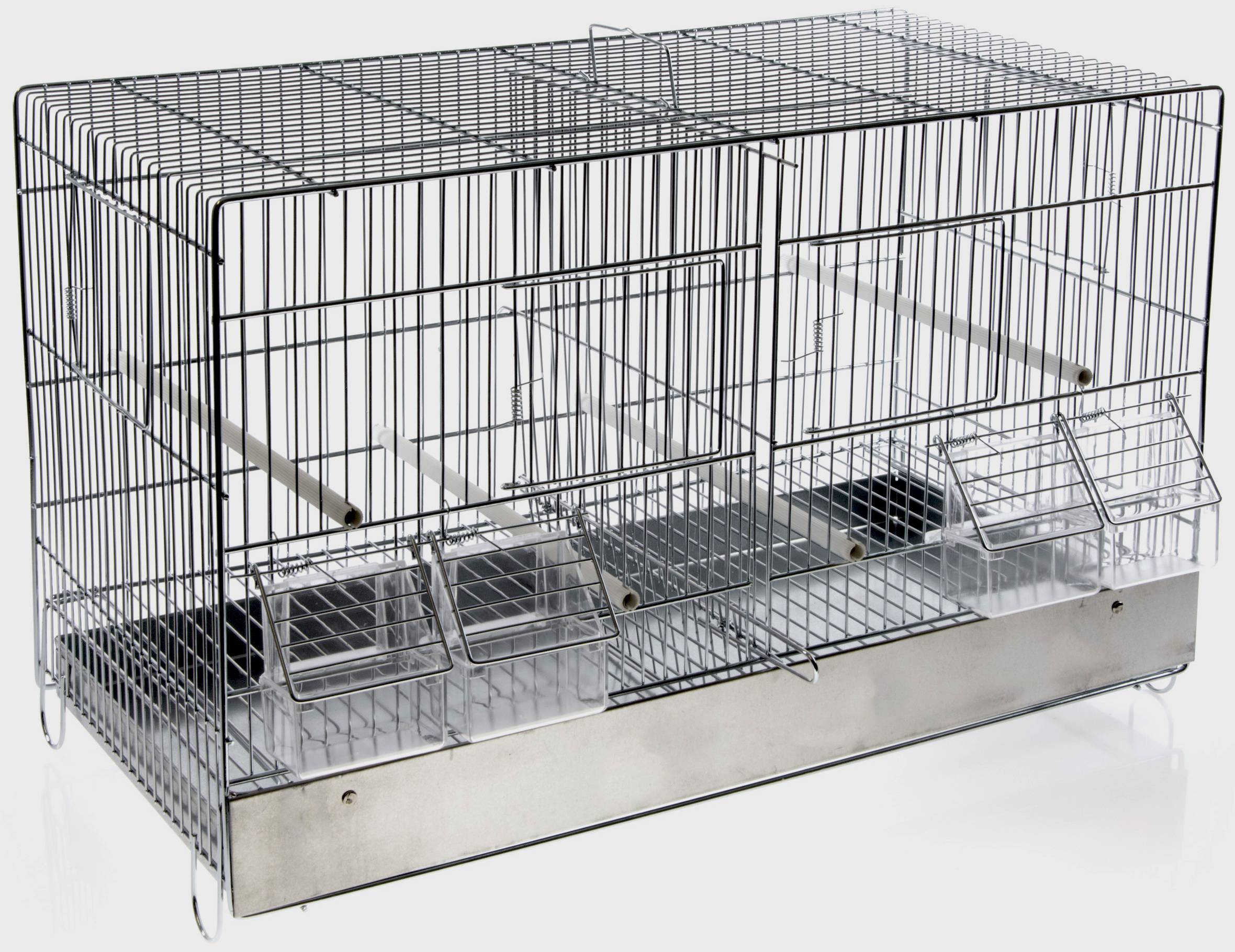 Cage Domus Molinari Métal 2 Compartiments 55x27x35cm à 3850
