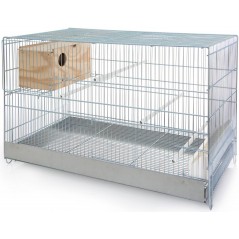 Cage Cova pour inséparables avec nid 46x40,5x71cm - Benelux à 130,9