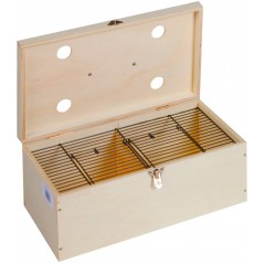 Cageot fermé en bois pour oiseaux 42x24x16cm à 42,25 € - Kinlys - 14814 - Cageots