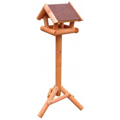 Abri sur pied toit rouge - Gamme Oslo en kit à 34,95 € - Kinlys - 17475 - Abris & Mangeoires