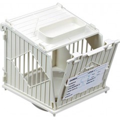 Nichoir avec nid en plastique modèle Archimède - S.T.A. Soluzioni à 5,90 € - S.T.A. Soluzioni - N003BG - Nids