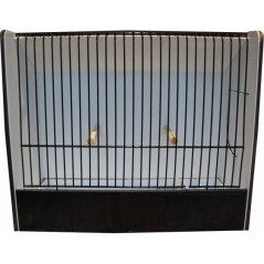 Cage exposition exotique noir en PVC à 41,35 € - Ost-Belgium - 87212111 - Cages pour expositions