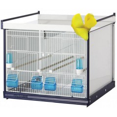 Batterie de cages Ginestra ART.82 avec système papier - Italgabbie - 477,95 € - Italgabbie -  - Ornibird SRL