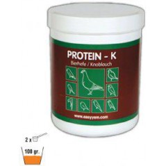 Protein - K, levure de bière et ail 500gr - Easyyem à 12,65 € - Easyyem - EASY-PROK500 - Vitamines et Compléments