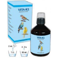 Vita - K1, multivitamin with an extra vitamin K1 250ml - Easyyem EASY-VITK1250 Easyyem 23,20 € Ornibird