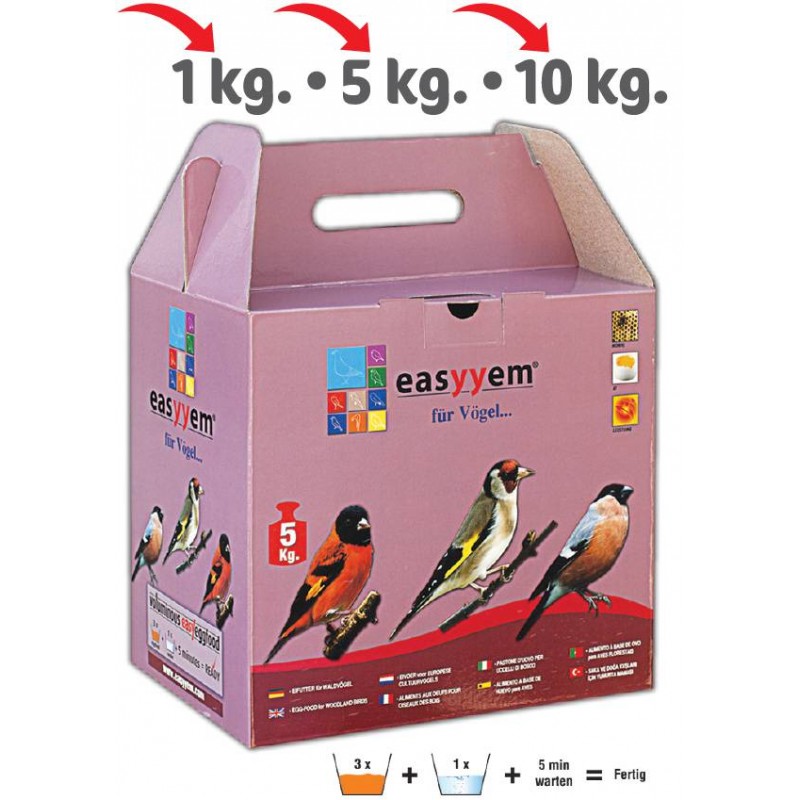 Patée aux oeufs pour indigènes 5kg - Easyyem Patée aux oeufs pour indigènes 5kg - Easyyem