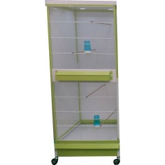 Batterie de cages Gardénia ART.GAR avec tiroir et eclairage leds - Italgabbie - 919,60 € - Italgabbie -  - Ornibird SRL