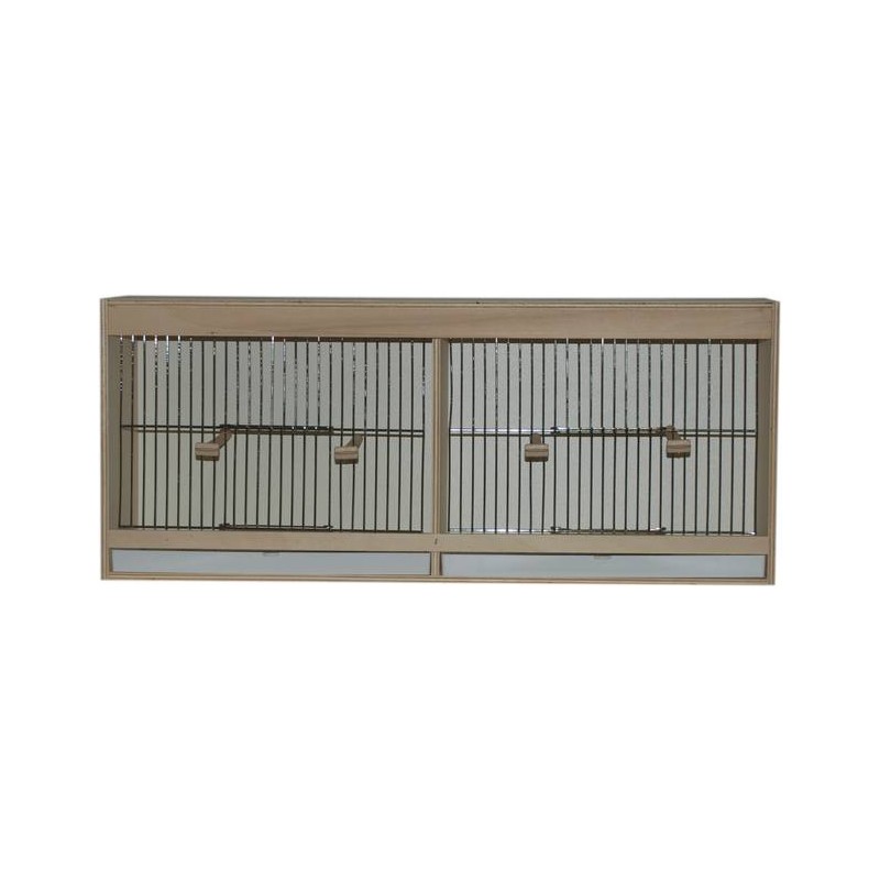 Cage d'entrainement avec tiroir en façade - 2 compartiments 87201121 Ost-Belgium 38,75 € Ornibird